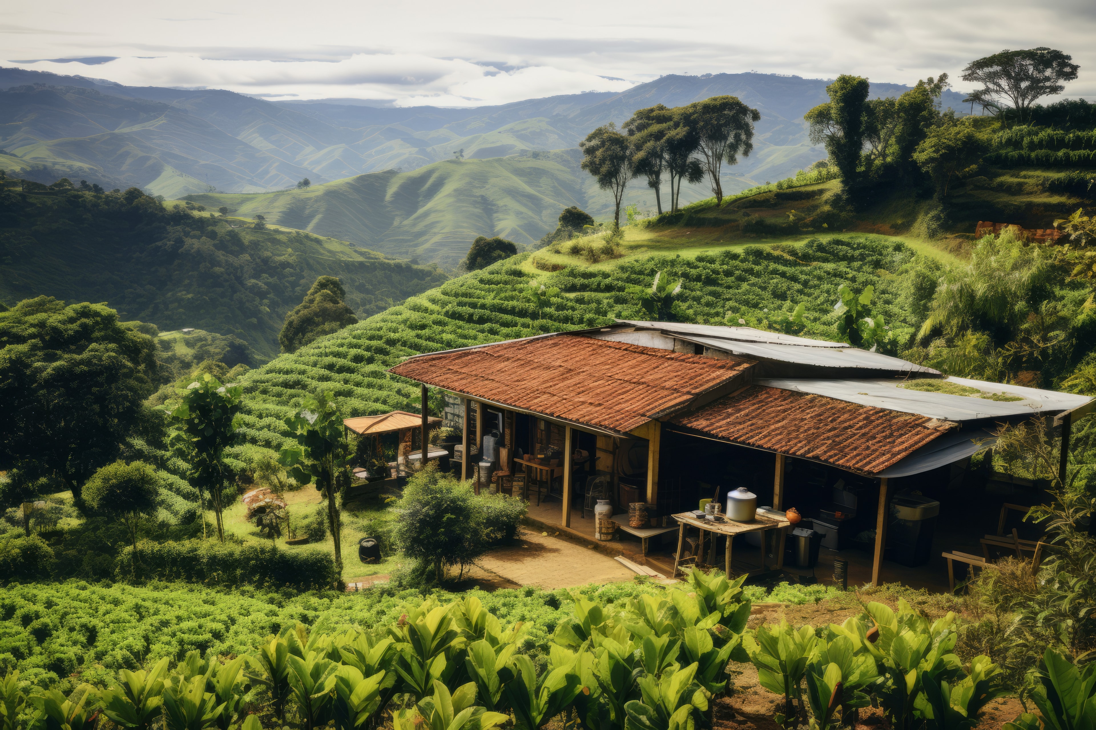 ABOUT THE COLOMBIAN FARMS