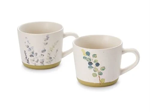 Mug "Deike" stoneware, 2 assorted