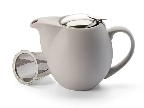 Teapot "Saara" stoneware, grey