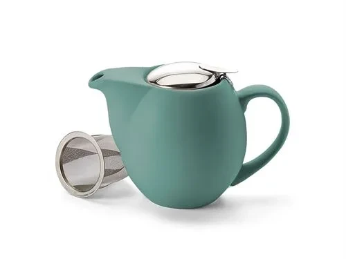 Teapot "Saara" stoneware, petrol